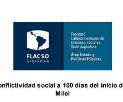 Informe N° 44 | La conflictividad social a 100 días del inicio del gobierno de Javier