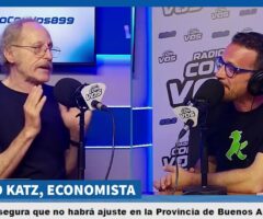 «Milei va a ser el Zelenski de Trump», Claudio Katz