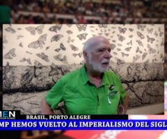 Nuestramérica. Programa de Resumen Latinoamericano tv: Eric Toussaint en la 3era Conferencia Antifascista de Brasil