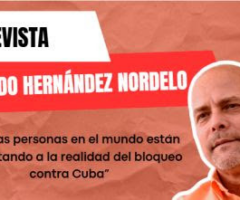 Cuba. “Cada vez más personas en todo el mundo están tomando conciencia de la realidad del bloqueo contra Cuba”: Gerardo Hernández Nordelo, en una entrevista exclusiva