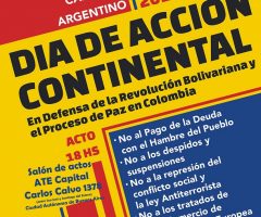 ESNA capítulo Argentina se pronunció contra el pago de la deuda.