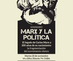 Seminario “Marx y la política”