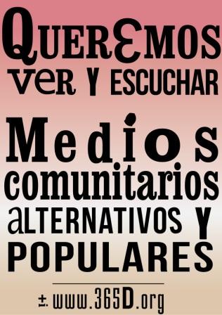 Documento de la Red Nacional de Medios Alternativos: La Corte, Clarín, el Gobierno y los Medios Comunitarios, Alternativos y Populares